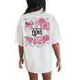 Nurse's Day Lpn Appreciation Nurse Week 2024 Women's Oversized Comfort T-Shirt Back Print Ivory
