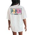 Psych Nurse Nurse's Day Nurse Week 2024 For Women Women's Oversized Comfort T-Shirt Back Print Ivory