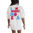 In My Spidey Mom Women's Oversized Comfort T-Shirt Back Print Ivory
