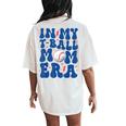 In My T Ball Mom Era Ball Mom Life Mama Mother's Day Women's Oversized Comfort T-Shirt Back Print Ivory