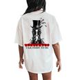 Talk Derby To Me Derby Day Horse Racing Lover On Derby Day Women's Oversized Comfort T-Shirt Back Print Ivory