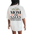 I Have Two Titles Mom And Sales Representative Mother's Day Women's Oversized Comfort T-Shirt Back Print Ivory