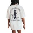 They Didn't Burn Witches They Burned Women Women's Oversized Comfort T-Shirt Back Print Ivory