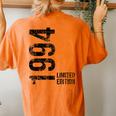 30Th Birthday 30 Years Old Man Woman Vintage 1994 Women's Oversized Comfort T-Shirt Back Print Yam