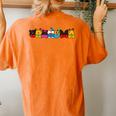 Grandma Of The Birthday Girl Mouse Family Matching Women's Oversized Comfort T-Shirt Back Print Yam