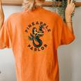 The Pineapple Parlor Tiki Bar Women's Oversized Comfort T-Shirt Back Print Yam