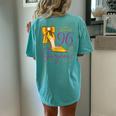 96 And Gorgeous 96Th Birthday 96 Years Old Queen Bday Party Women's Oversized Comfort T-Shirt Back Print Chalky Mint