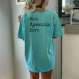 Best Agnieszka Ever Name Women's Oversized Comfort T-Shirt Back Print Chalky Mint