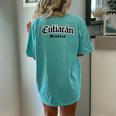Culiacan Sinaloa Mexico Souvenir Kid Culiacán Women's Oversized Comfort T-Shirt Back Print Chalky Mint