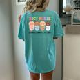 Nicu Nurse Nicu Neonatal Intensive Care Unit Women's Oversized Comfort T-Shirt Back Print Chalky Mint