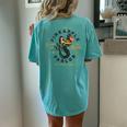 The Pineapple Parlor Tiki Bar Women's Oversized Comfort T-Shirt Back Print Chalky Mint