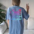 Cute Girls Trip Sisters On The Loose Sisters Trip 2024 Women's Oversized Comfort T-Shirt Back Print Moss