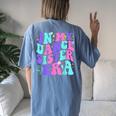 In My Dance Sister Era Women's Oversized Comfort T-Shirt Back Print Moss