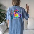 Nana Turtle Nana Life Sea Turtle Women's Oversized Comfort T-Shirt Back Print Moss