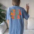 In My Nina Era Mother's Day Women's Oversized Comfort T-Shirt Back Print Moss