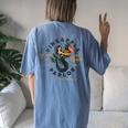 The Pineapple Parlor Tiki Bar Women's Oversized Comfort T-Shirt Back Print Moss