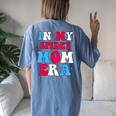 In My Spidey Mom Women's Oversized Comfort T-Shirt Back Print Moss