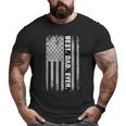 4Th Of July Dad Us American Flag Fourth Patriotic Usa Big and Tall Men T-shirt