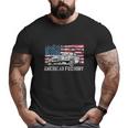 American Foxbody Muscle Car 50L Big and Tall Men T-shirt