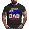 Australian Dad Australia Flag Big and Tall Men T-shirt