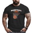 Basketballer Sport Player Father's Day Basketball Dad Big and Tall Men T-shirt