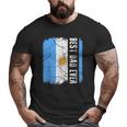 Best Argentinian Dad Ever Argentina Daddy Father's Day Big and Tall Men T-shirt