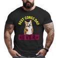 Best Corgi Dad Dog Lover Owner Big and Tall Men T-shirt