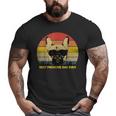 Best Frenchie Dad Ever French Bulldog Dog Lover Big and Tall Men T-shirt