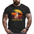 Chihuahua Papa Chihuahua Dad Big and Tall Men T-shirt