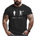 My Dad Is A Singer Singing Big and Tall Men T-shirt