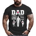 Dad Son First Hero Daughter First Love Father's Day Big and Tall Men T-shirt