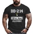 Dd214 Army 101St Airborne Alumni Veteran Father Day Big and Tall Men T-shirt