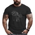 Deadlift Workout Weightlifting Gym Training Big and Tall Men T-shirt