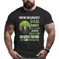 Donald Trump Father's Christmas For Christian Maga Dad Big and Tall Men T-shirt