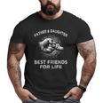 Father's Day Father Daughter Friends Fist Bump Big and Tall Men T-shirt