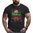 First Christmas As A Papi Big and Tall Men T-shirt