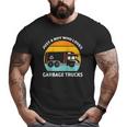 Just A Boy Who Loves Garbage Trucks Kids Gargabe Truck Big and Tall Men T-shirt