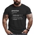 Grandpa Definition Father's Day Big and Tall Men T-shirt
