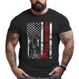 Hockey Dad Father Day Big and Tall Men T-shirt