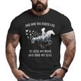Horse For Women Into The Forest I Go Horse Riding Big and Tall Men T-shirt