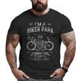 I'm A Biker Papa Motorcycle Ride Grandpa Big and Tall Men T-shirt