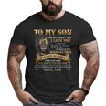 Love Dad Lion To My Son Never Forget That I Love You Big and Tall Men T-shirt