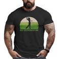 Mens Best Stepdad By Par Golf Apparel Father's Day Vintage Big and Tall Men T-shirt