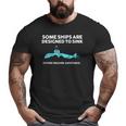 Military Submarine Veteran Us Submarine Sink Big and Tall Men T-shirt