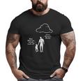 Programmer Dad What Are Clouds Made Of Linux Servers Mostly Father And Kid Big and Tall Men T-shirt