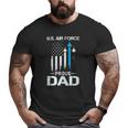 Proud Dad US Air Force Stars Air Force Family Party Big and Tall Men T-shirt