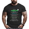 Stubborn Son Awesome Dad Big and Tall Men T-shirt