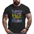 Twinkle Little Star Daddy Wonders What You Are Gender Reveal Big and Tall Men T-shirt