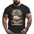 Never Underestimate A Grandpa Born In December Grandpa Big and Tall Men T-shirt