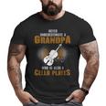 Never Underestimate Grandpa Who Is Also A Cello Player Big and Tall Men T-shirt
